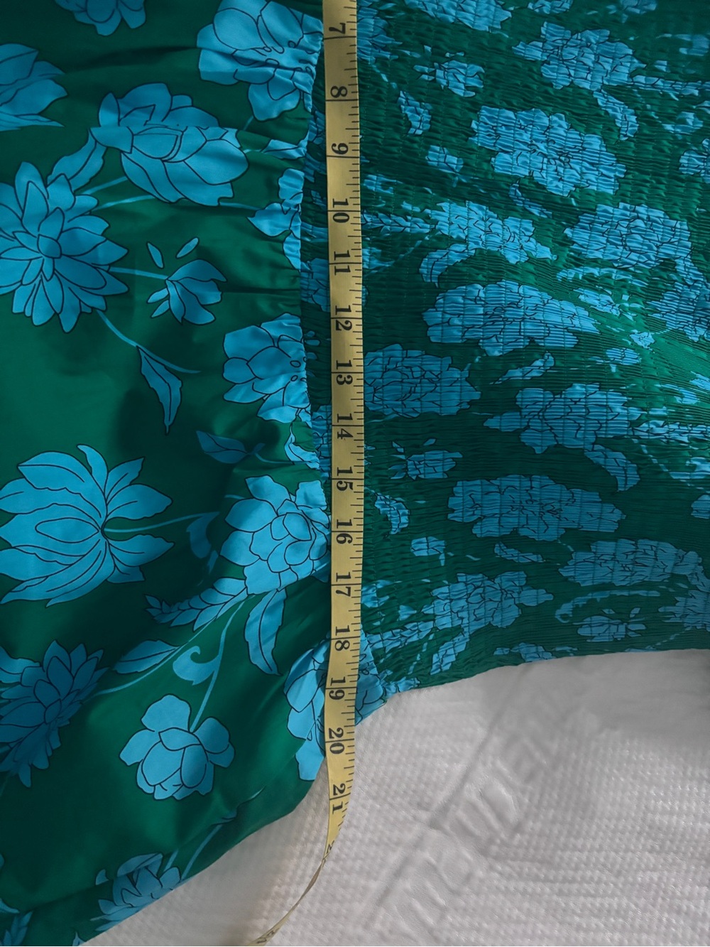 Sugarlips Waterlilly Floral Sunfire Smocked Bodice Tiered Midi Dress 2X - Picture 12 of 13